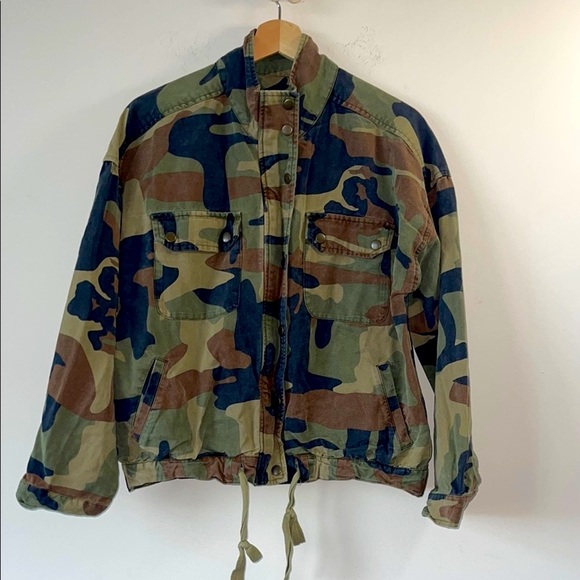 Lucky Brand Camouflage Jacket - Picture 1 of 9